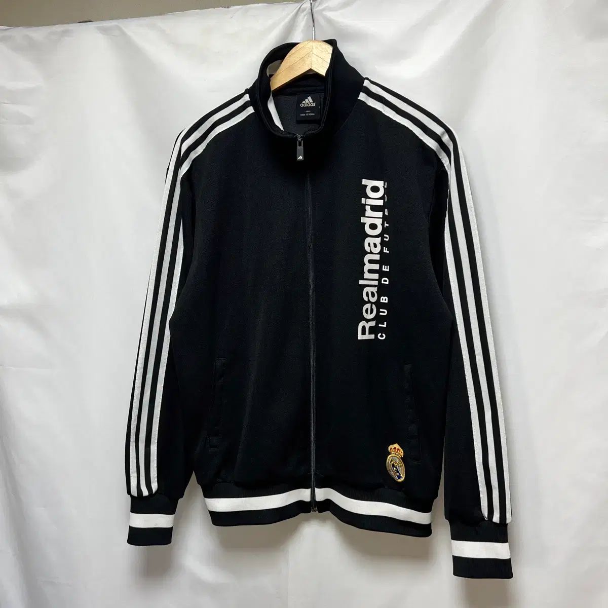 100 アディダス ルマドリード 3本線 ブラック トラックジャージ ジャージ ヘッドバンド その他 
