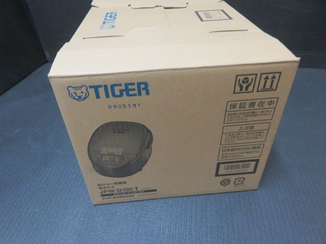 製 TIGER タイガー IH炊飯器 JPW D 100 T 5 5合炊き 炊飯器 炊飯ジャー ブラウン