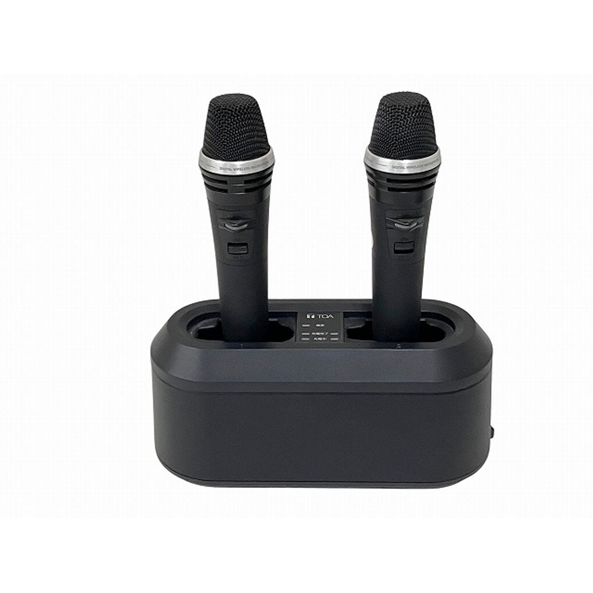 TOA WM-D 1210 ワイヤレス マイク 2本 BC-2000 A 充電器セット 音響機材