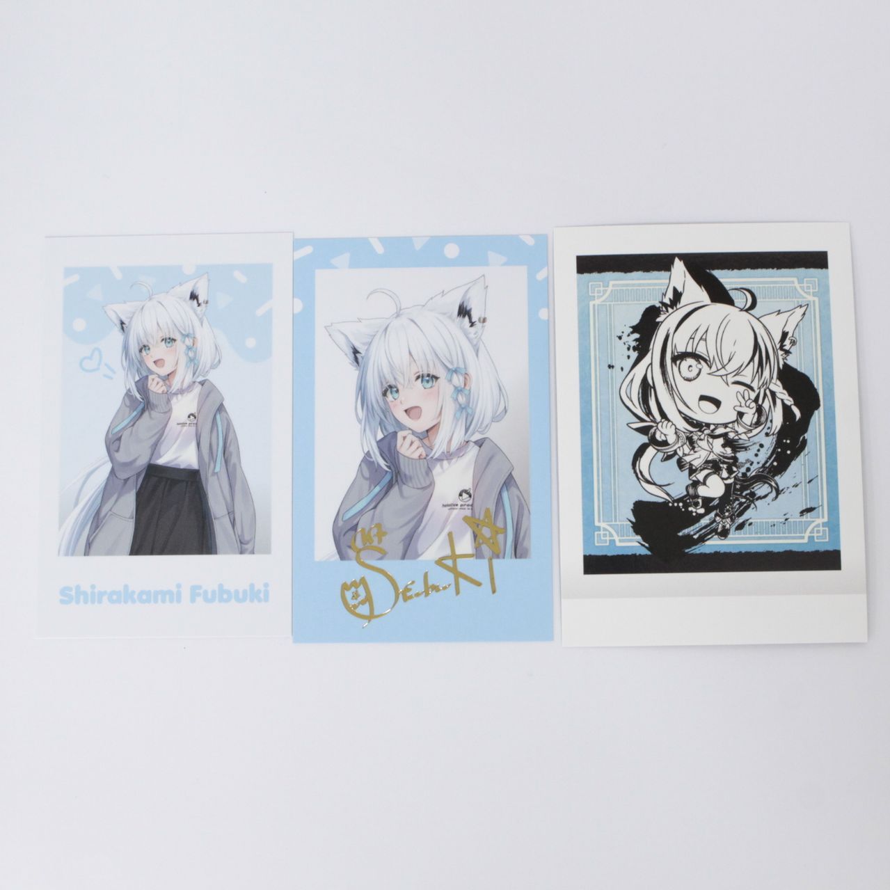 ☆加古川物流】中古 白上フブキ カード 3種 hololive SUPER EXPO 2025