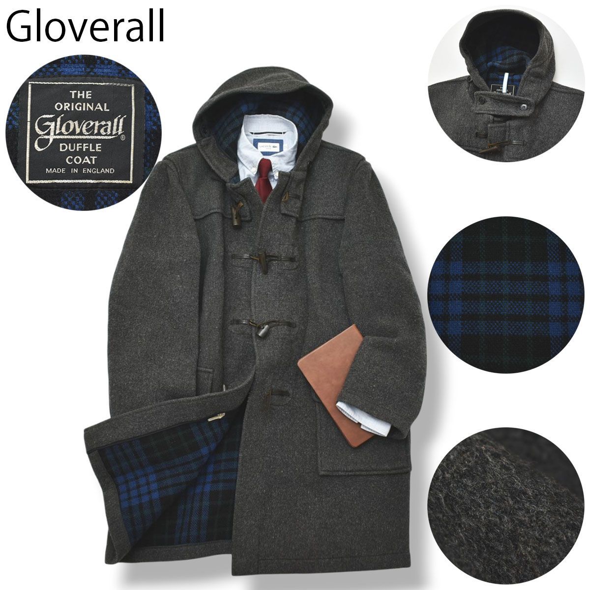 80s-90s Gloverall ダッフルコート England製ヴィンテージ 希少】 80s90sヴィンテージ 英国製 グローバーオール Gloverall
