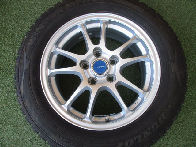 み エコフォルム 205 60 R 16 スタッドレスタイヤ４本SET ノア VOXY エスクァイア