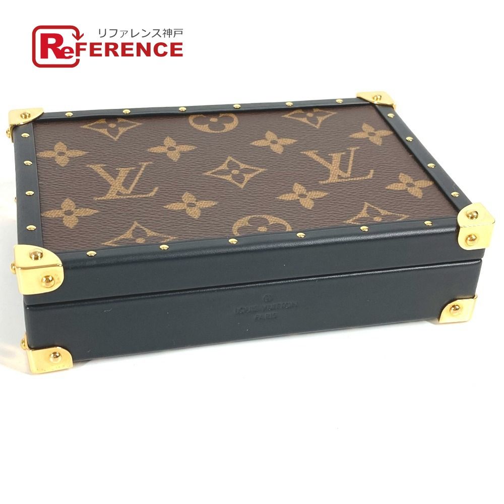 LOUIS VUITTON ルイヴィトン 小物入れ ジュエリーボックス トランク GI 0555 モノグラムキャンバス ブラウン