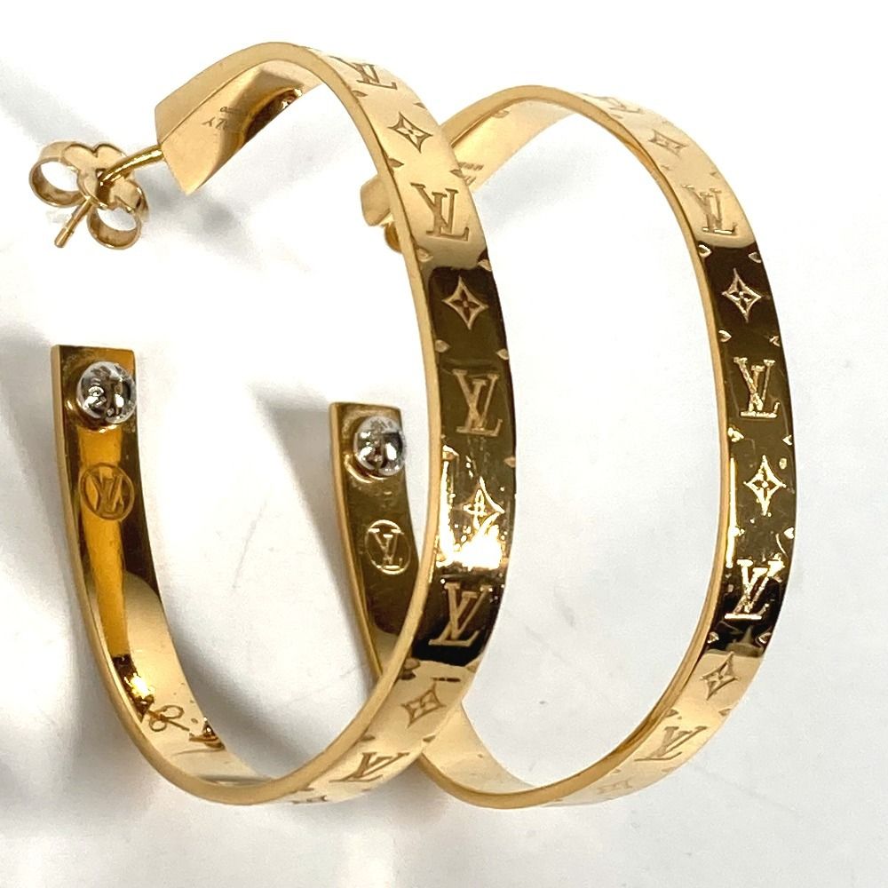 LOUIS VUITTON ルイヴィトン ピアス ピアス・ナノグラム M00220 メタル