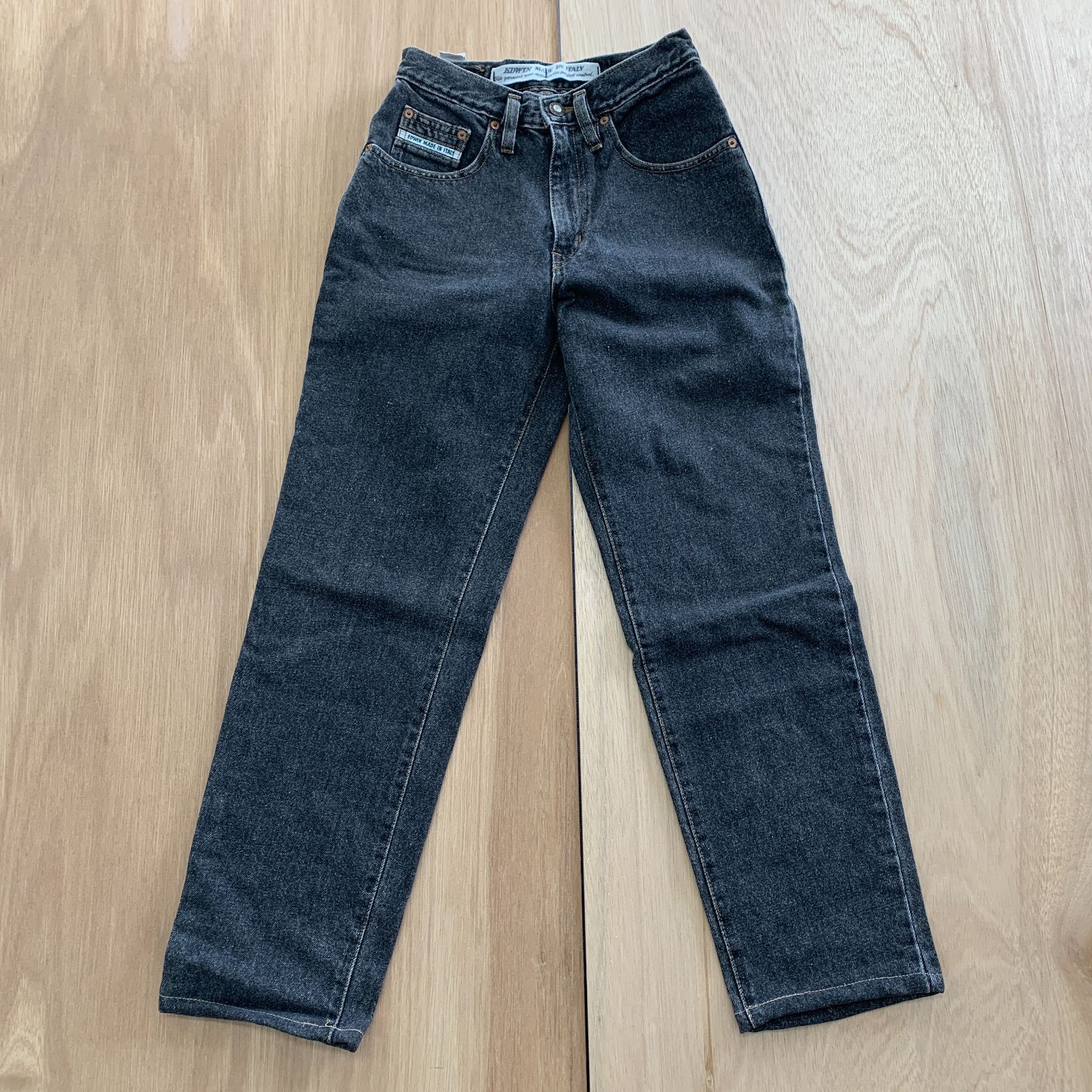 希少MADE IN ITALY】未使用！EDWIN SECOND CLASS 29×33 デニムパンツ 