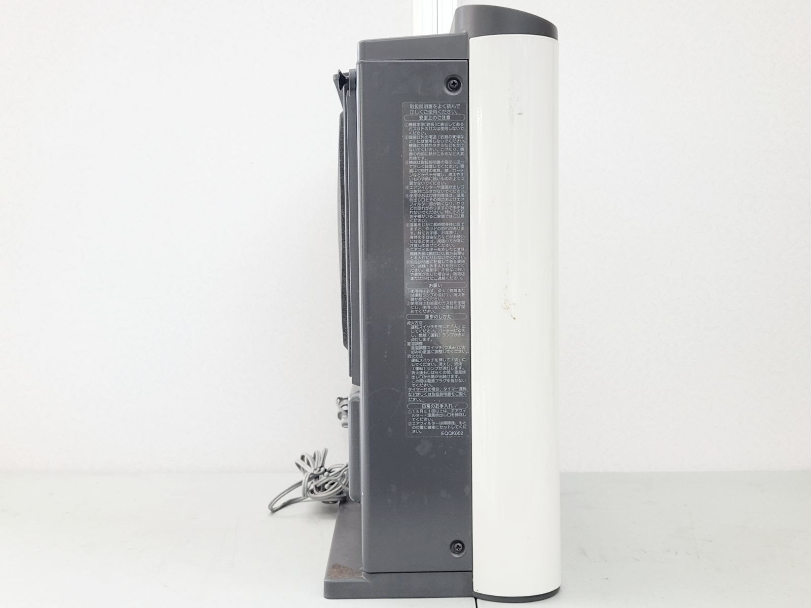 NORITZ ノーリツ GFH-4001S ガスファンヒーター LPガス コード付