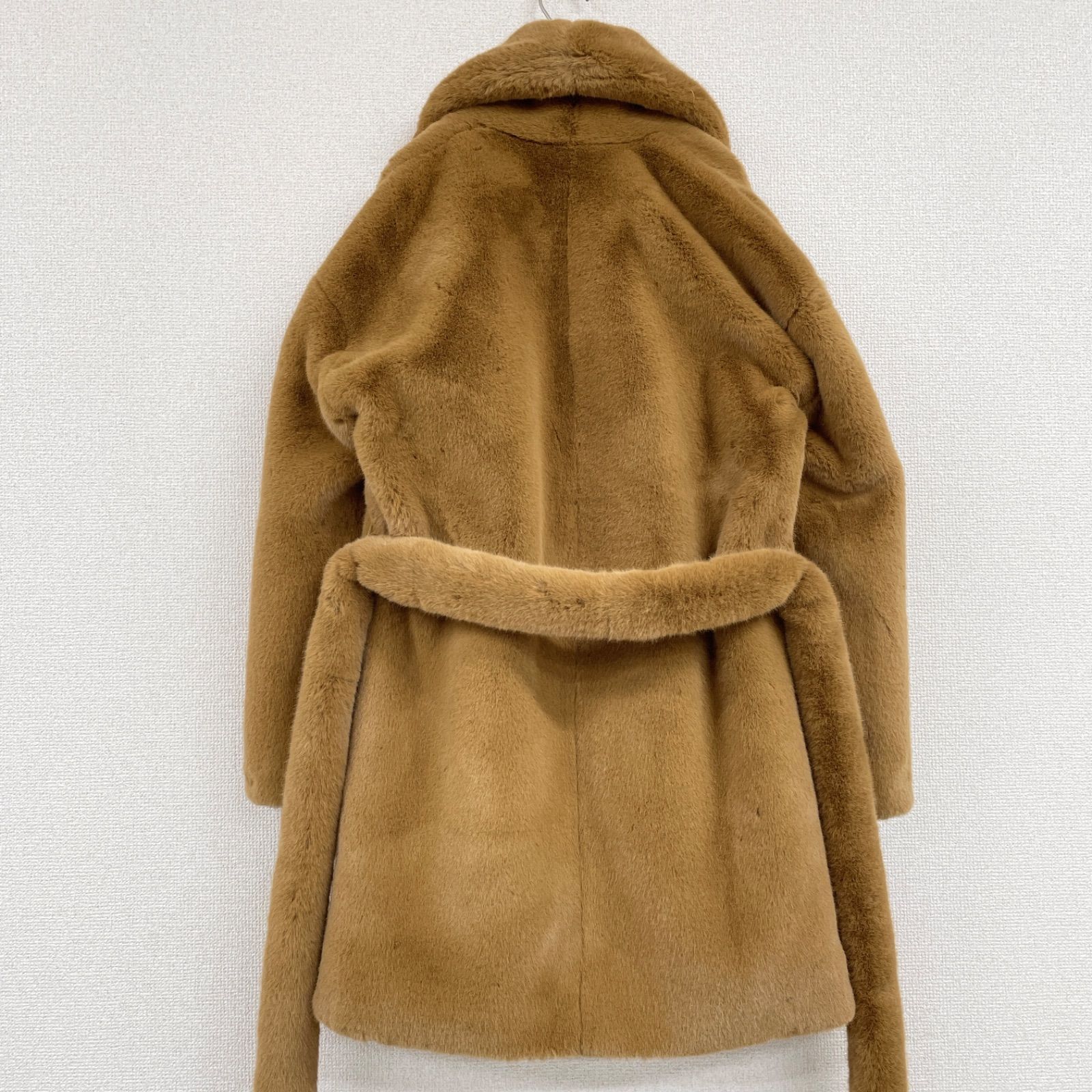 ◎rag&bone ラグアンドボーン ファーコート エコファー ベルト 