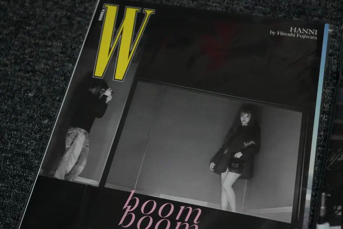 絶版雑誌 W コリア 2025 2 NewJeans Hanni X Fujiwara Hiroshi