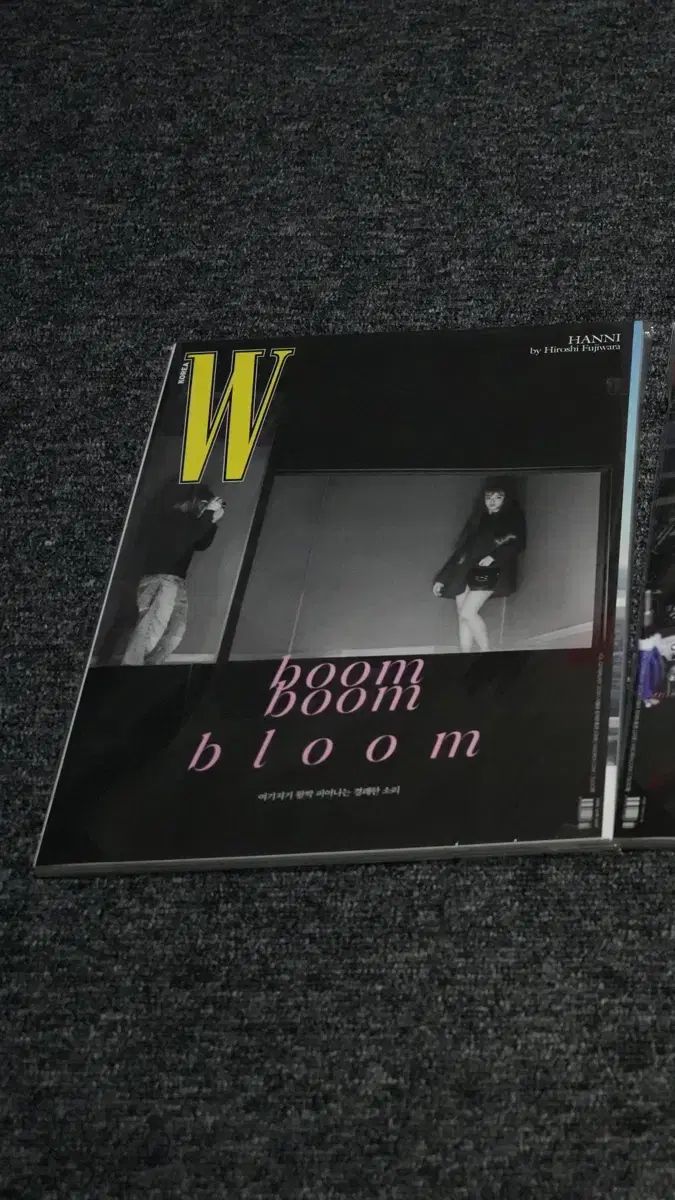 絶版雑誌 W コリア 2025 2 NewJeans Hanni X Fujiwara Hiroshi