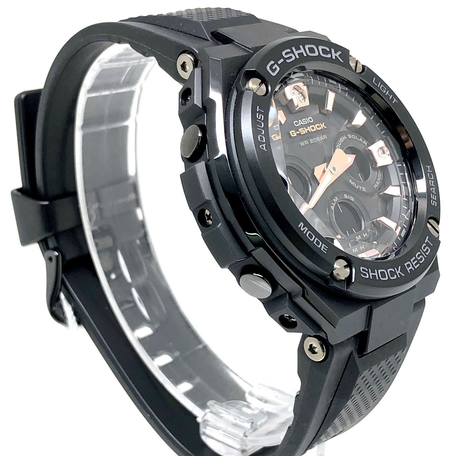 G-SHOCK ジーショック GST-S310BDD-1A G-STEEL 天然ダイヤモンド タフ