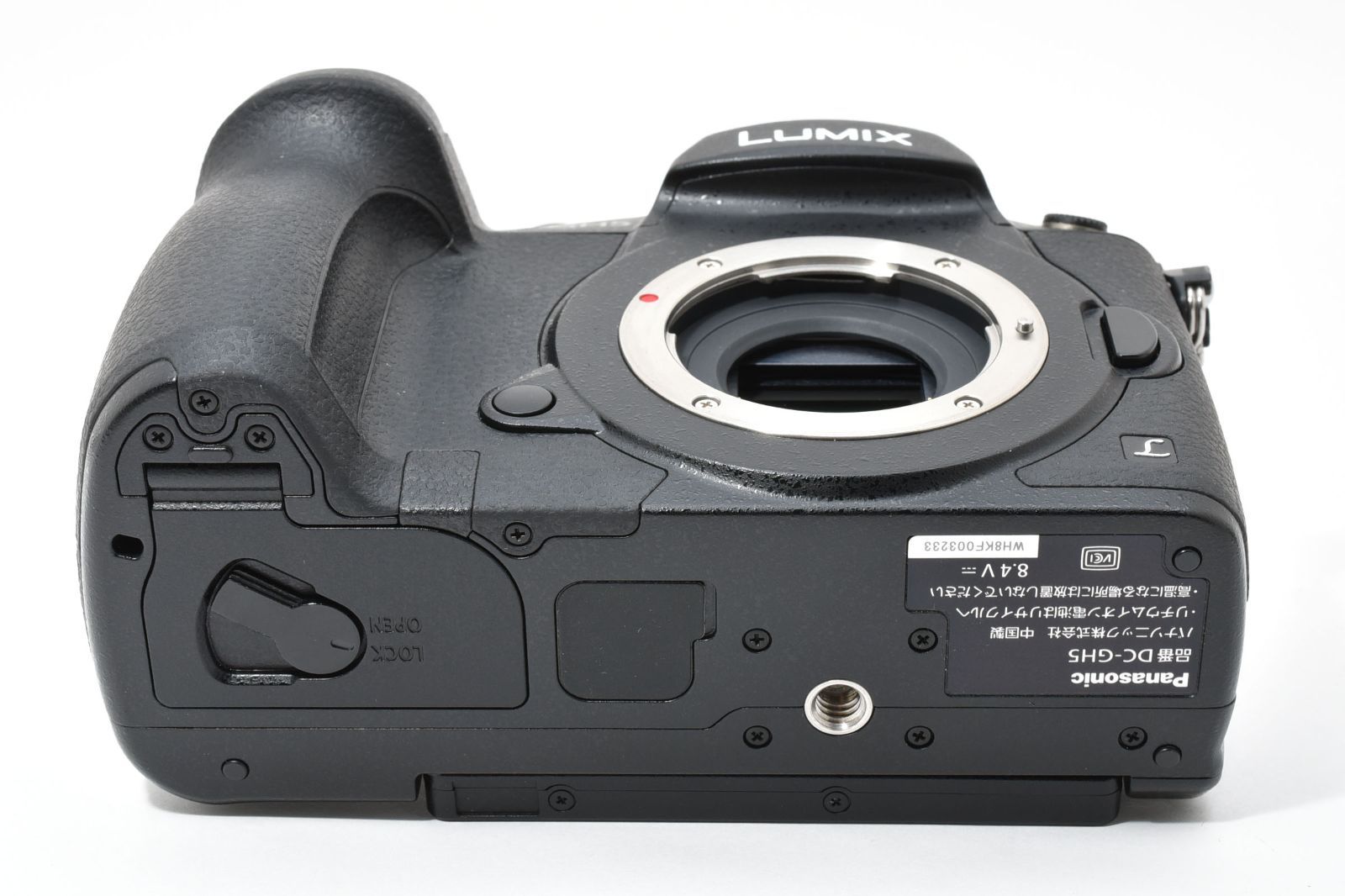 美品】Panasonic パナソニック LUMIX DC-GH5 ボディ シャッター数1330
