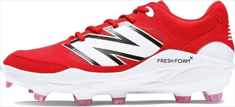 E 0456 balance ニュー ンス 野球スパイク 3000 v 7 PL プラ底 メンズ レディース 野球 スポーツ 運動靴 靴 くつ R RED 28.0 cm 2 プロ野球 スパイク 