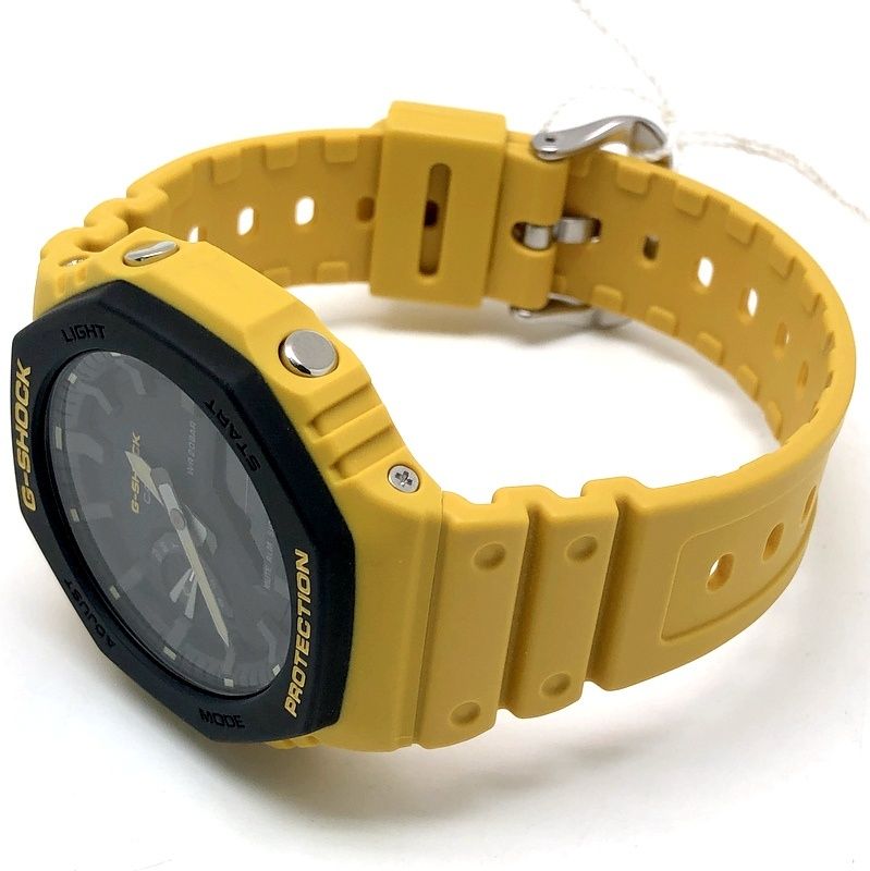 Casio G-Shock Yellow Utility Colour Mens Watch GA2110SU-9A GA