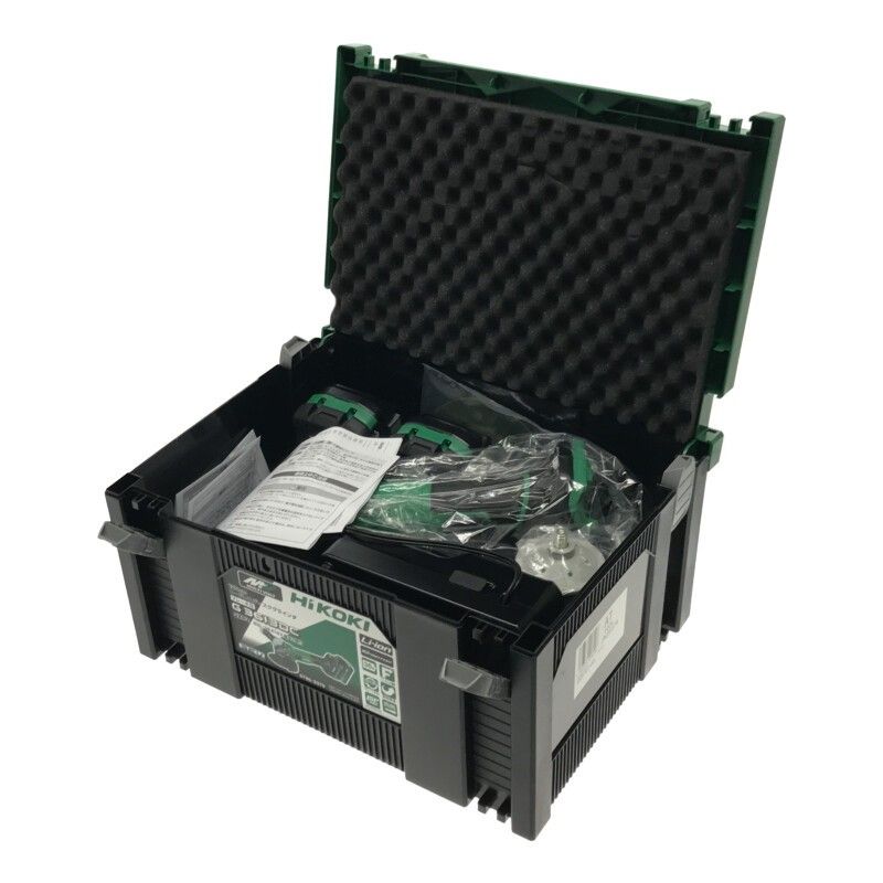 HiKOKI ハイコーキ コードレスディスクグラインダ G 3613 DC 2 XPZ バッテリ 充電器 ケース付き119790