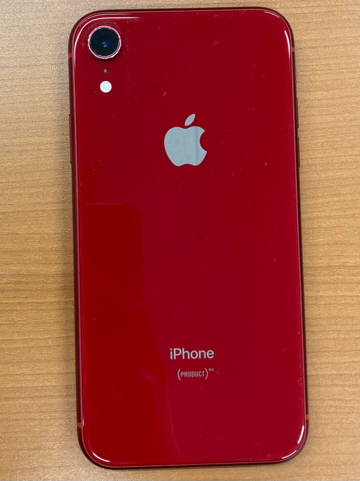 ジャンク品 iPhone XR RED レッド 128GB 画面破損 Apple アップル