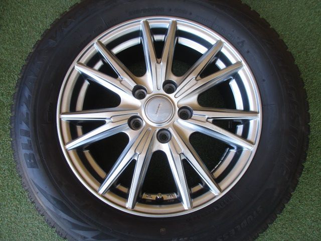 中古】 送料込み ヴェルバ 215/60R16 スタッドレスタイヤ4本SET