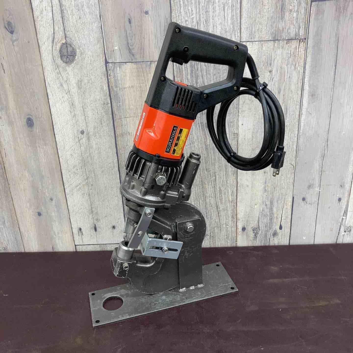 品 育良精機 IKURA 電動油圧パンチャー IS-20 MPS