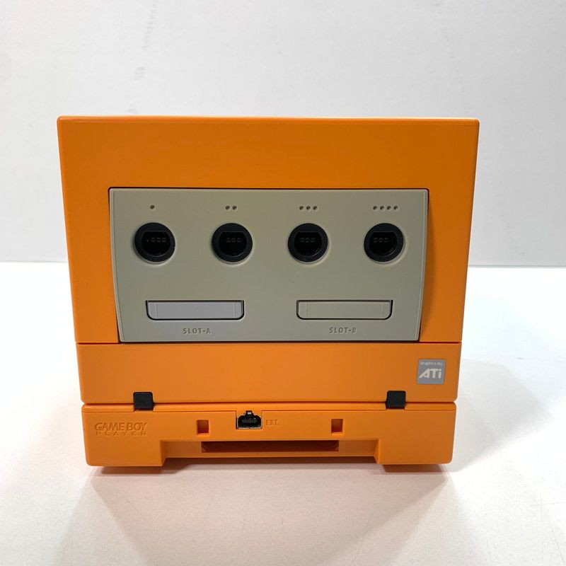  Nintendo GAME CUBE ニンテンドー ゲーム キューブ 本体 橙 エンジョイプラスパック ETC 023 251128 mh 03 fuz 本体 ゲームキューブ