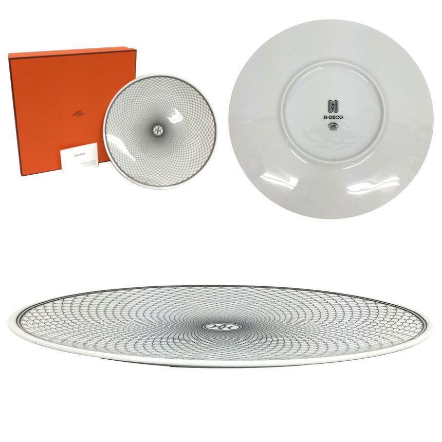 セール エルメス H Deco アッシュデコ ディナープレート 27cm aq6921