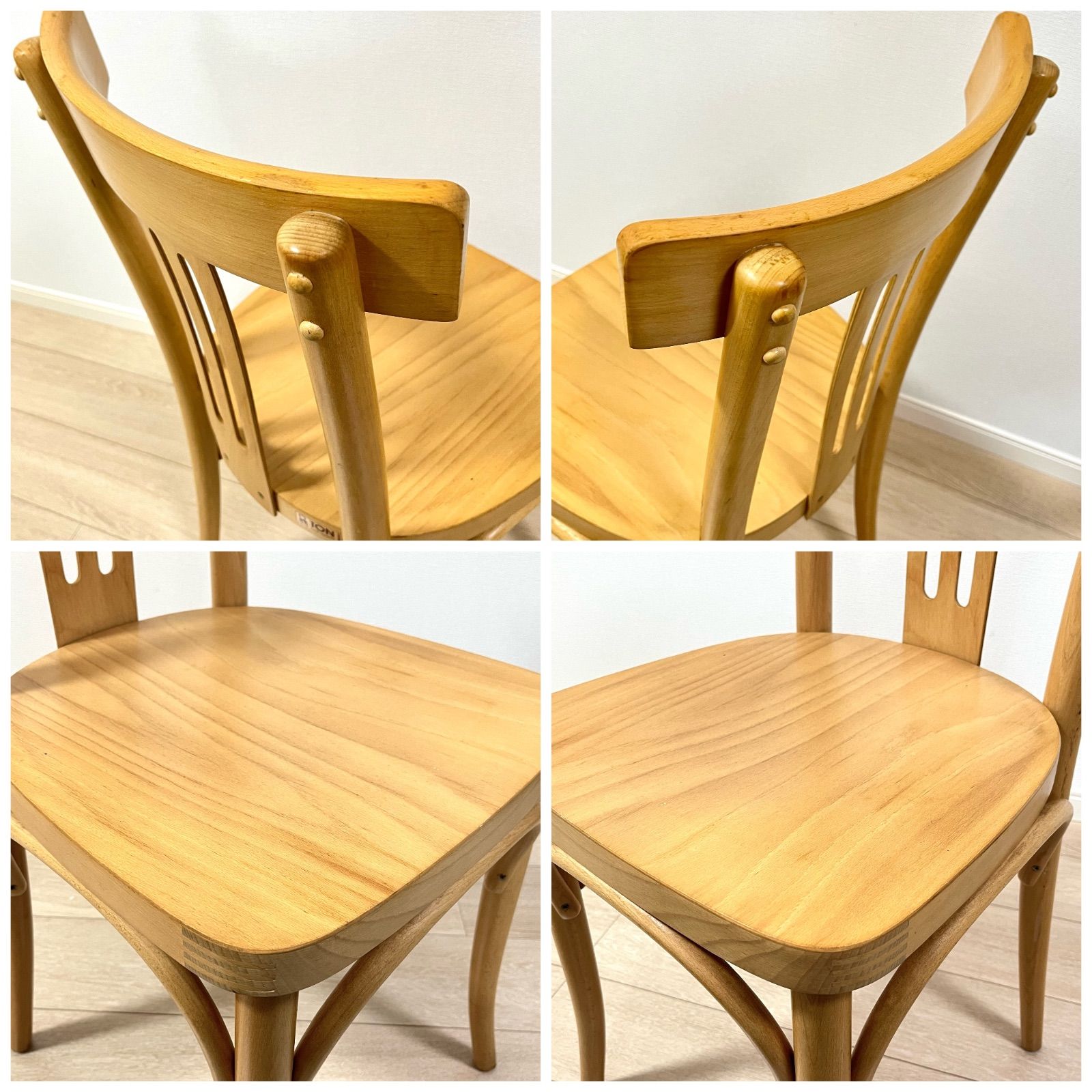 ち31) TON トン THONET トーネット ベントウッドチェア 曲げ木椅子 