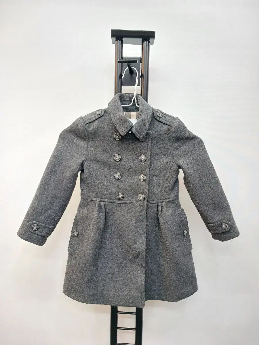 バーバリーキッズ カシミア ダブルボタン コート 4 Y