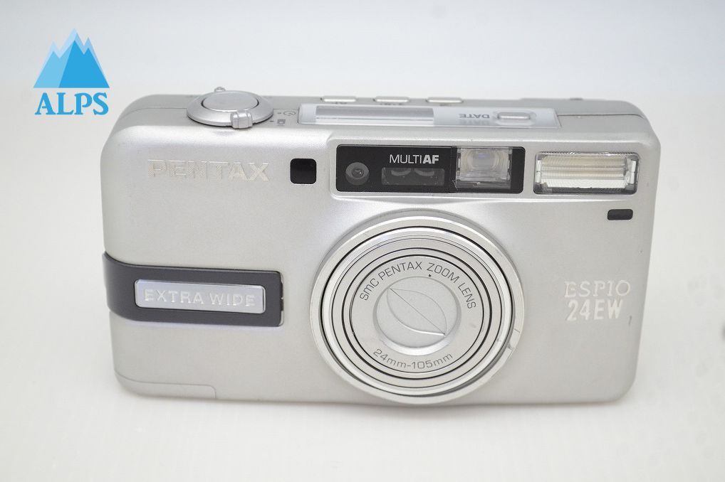 PENTAX ペンタックス ESPIO 24 EW EXTRA WIDE 105 mm 35 mmコンパクトフィルムカメラ シルバー 251119 c
