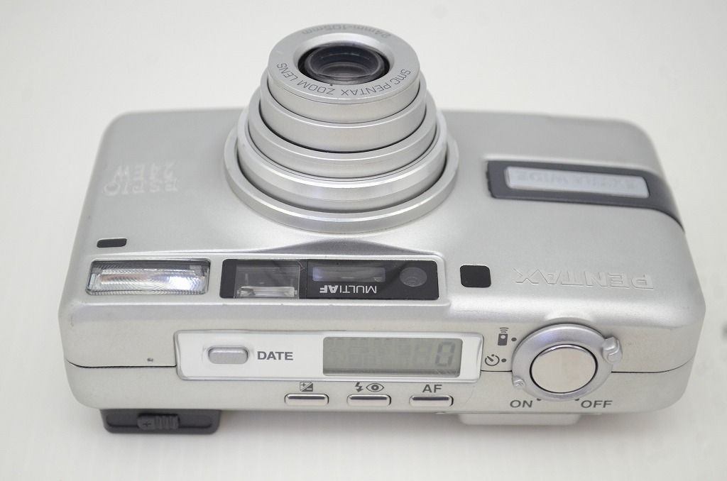  PENTAX ペンタックス ESPIO 24 EW EXTRA WIDE 105 mm 35 mmコンパクトフィルムカメラ シルバー 251119 c コンパクトカメラ(フィルム) フィルムカメラ