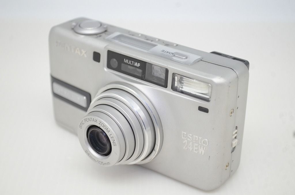 PENTAX ペンタックス ESPIO 24 EW EXTRA WIDE 105 mm 35 mmコンパクトフィルムカメラ シルバー 251119 c