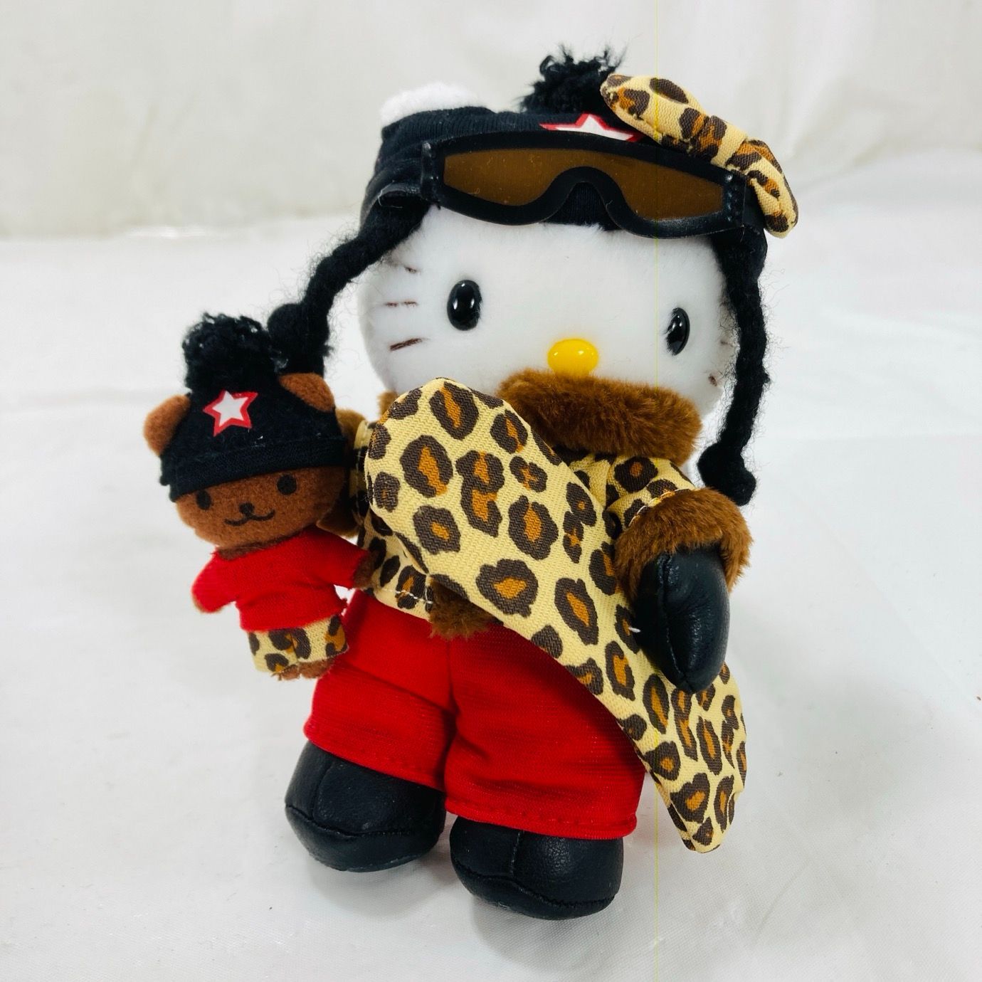 ハローキティ スノーボード キティちゃん ぬいぐるみ マスコット