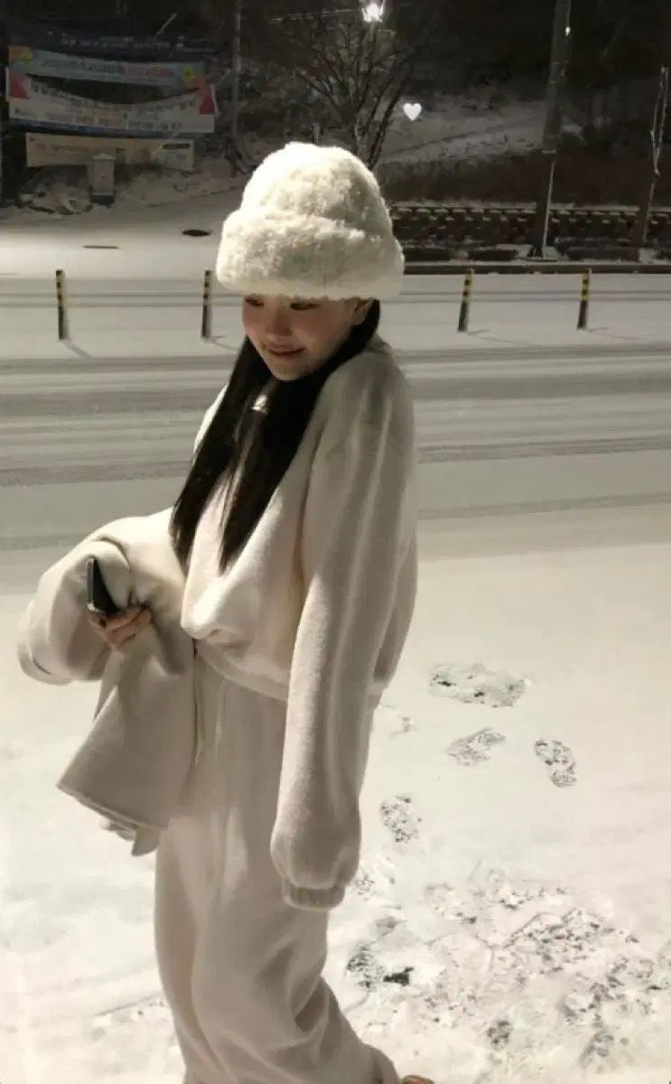 オンデミン フリースセット アイボリー