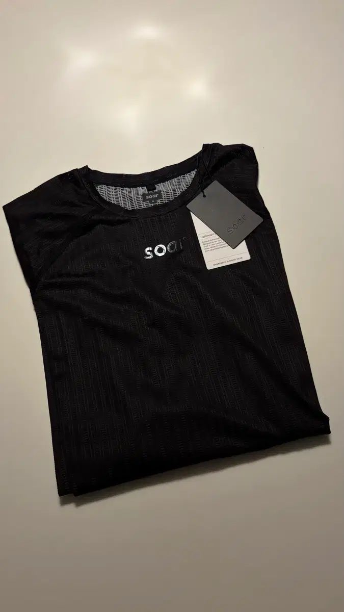 SOAR Running ソアー メンズ レイ レース ベース ブラック M