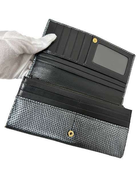 【中古】【美品】ヴィヴィアン・ウエストウッド　Vivienne Westwood　長財布　シルバー　ゴールド　型押し＿S11＿s-0348-r11 中古】【美品】ヴィヴィアン・ウエストウッド Vivienne Westwood 長