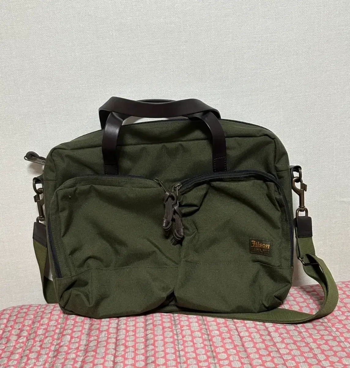 フィルソン ドライデン 878 ブリーフケース オッターグリーン - メルカリ