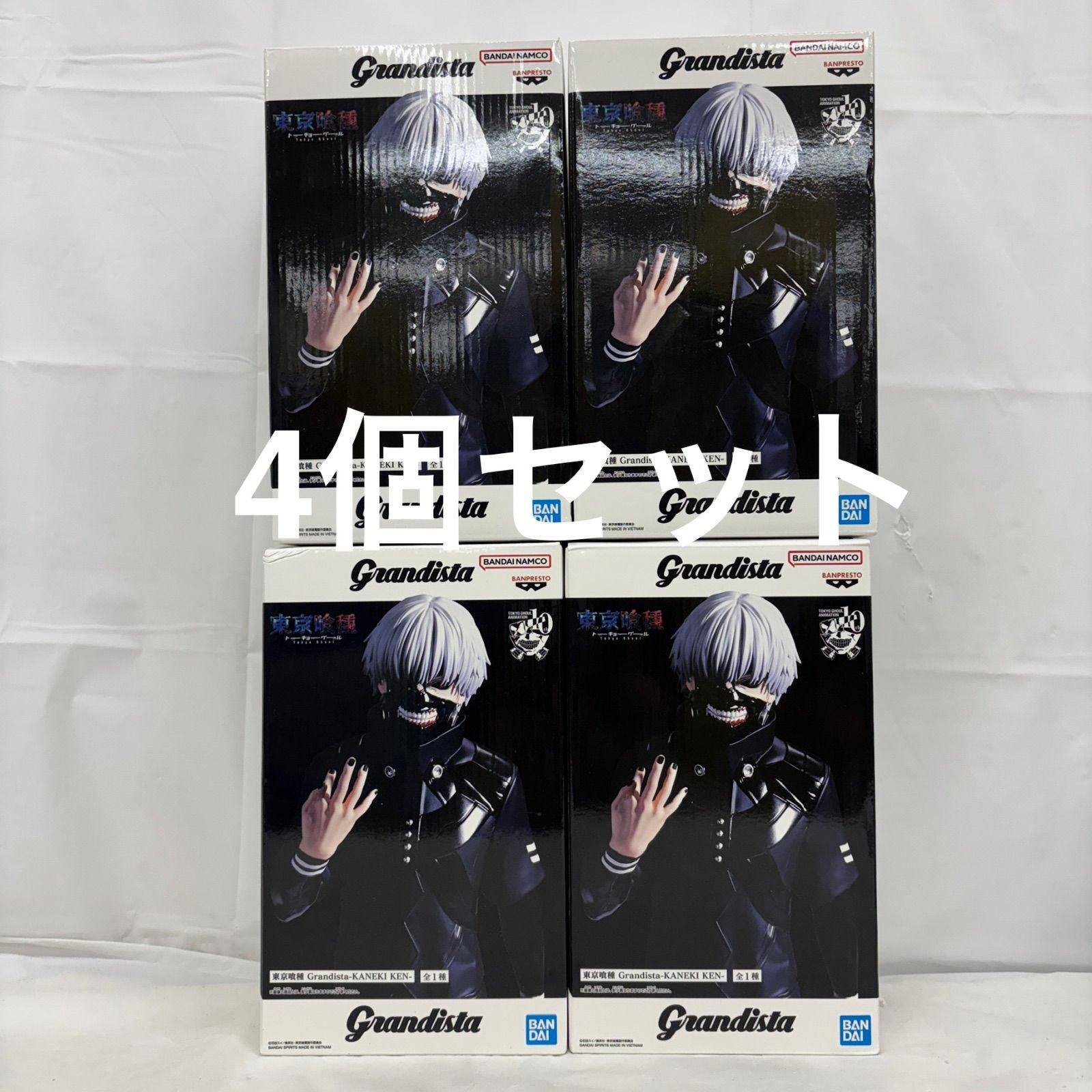 未開封 東京喰種 Grandista フィギュア 金木研 4個セット LFJB21 f101