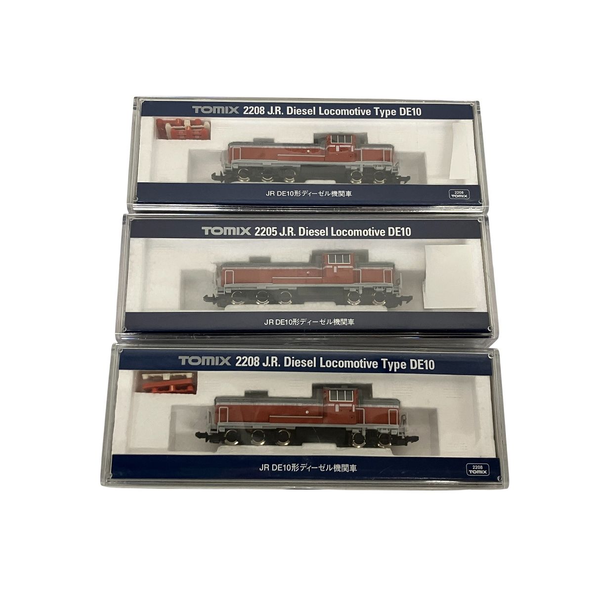 TOMIX 2208 JR DE10形 ディーゼル機関車 3両セット Nゲージ 鉄道模型
