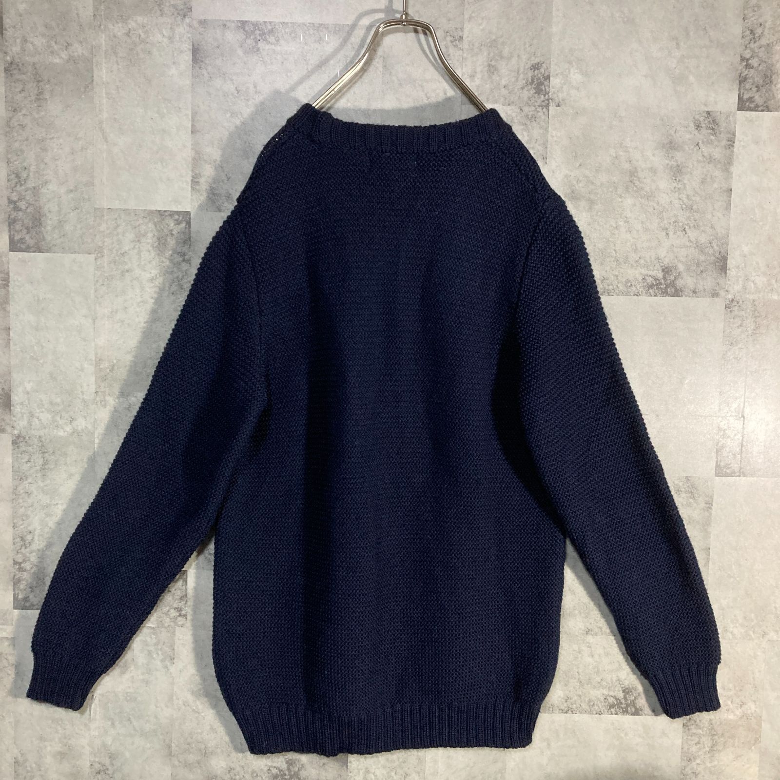 英国製 Kerry Woollen Mills ケリーウーレンミルズ クルーネックニット 