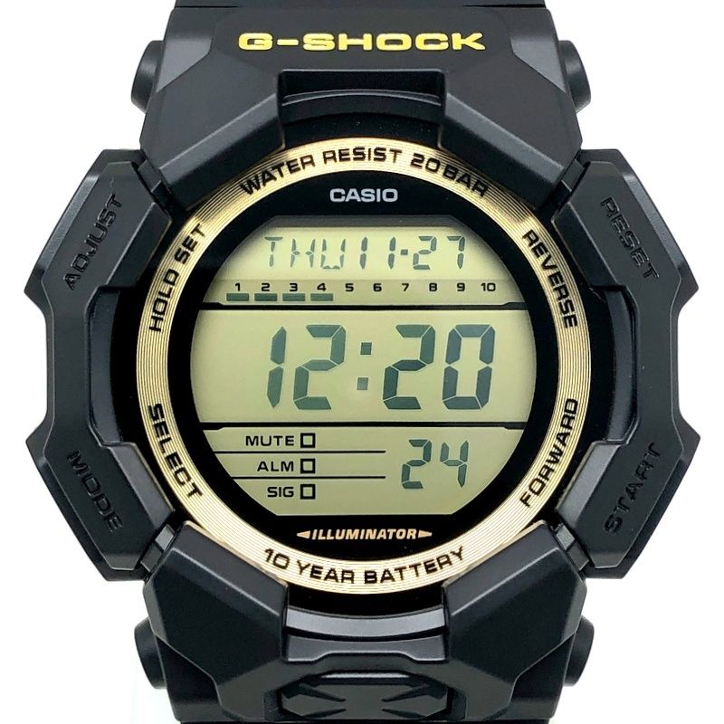 G-SHOCK ジーショック GD-010GB-1A9 Black and Gold ブラック&ゴールド 