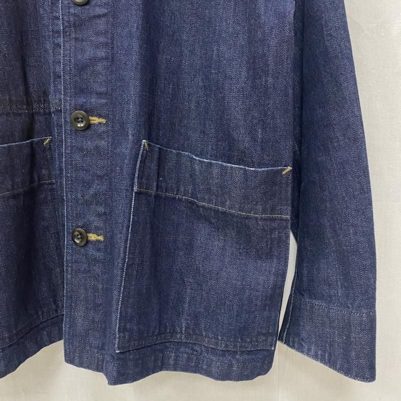 エムエイチエル MHL×CANTON OVERALLS カバーオール indigo 38 メンズ