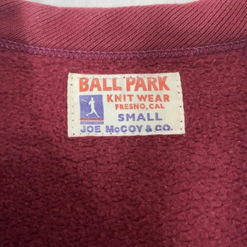 ジョーマッコイ BALL PARK 前V Vガゼット ALTOCOロゴ スウェット