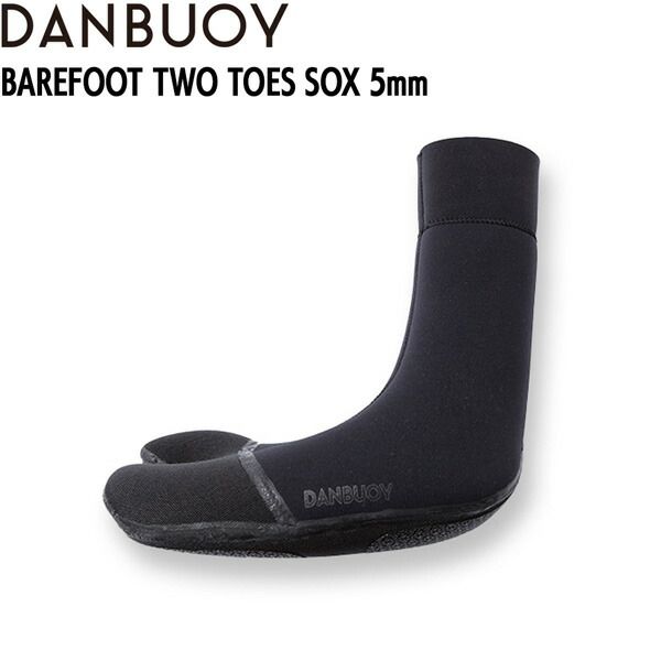 ダンブイ ソックス 25-26 DANBUOY 5 mm BAREFOOT TWO TOES SOX ベアフット 先割れソックス サーフブーツ