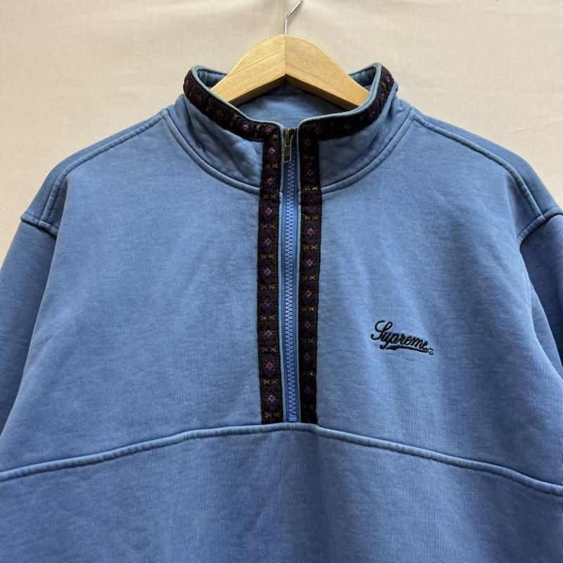 シュプリーム Overdyed Half Zip Sweatshirt ハーフジップ スウェット 18 AW メンズ M ISItems 古着