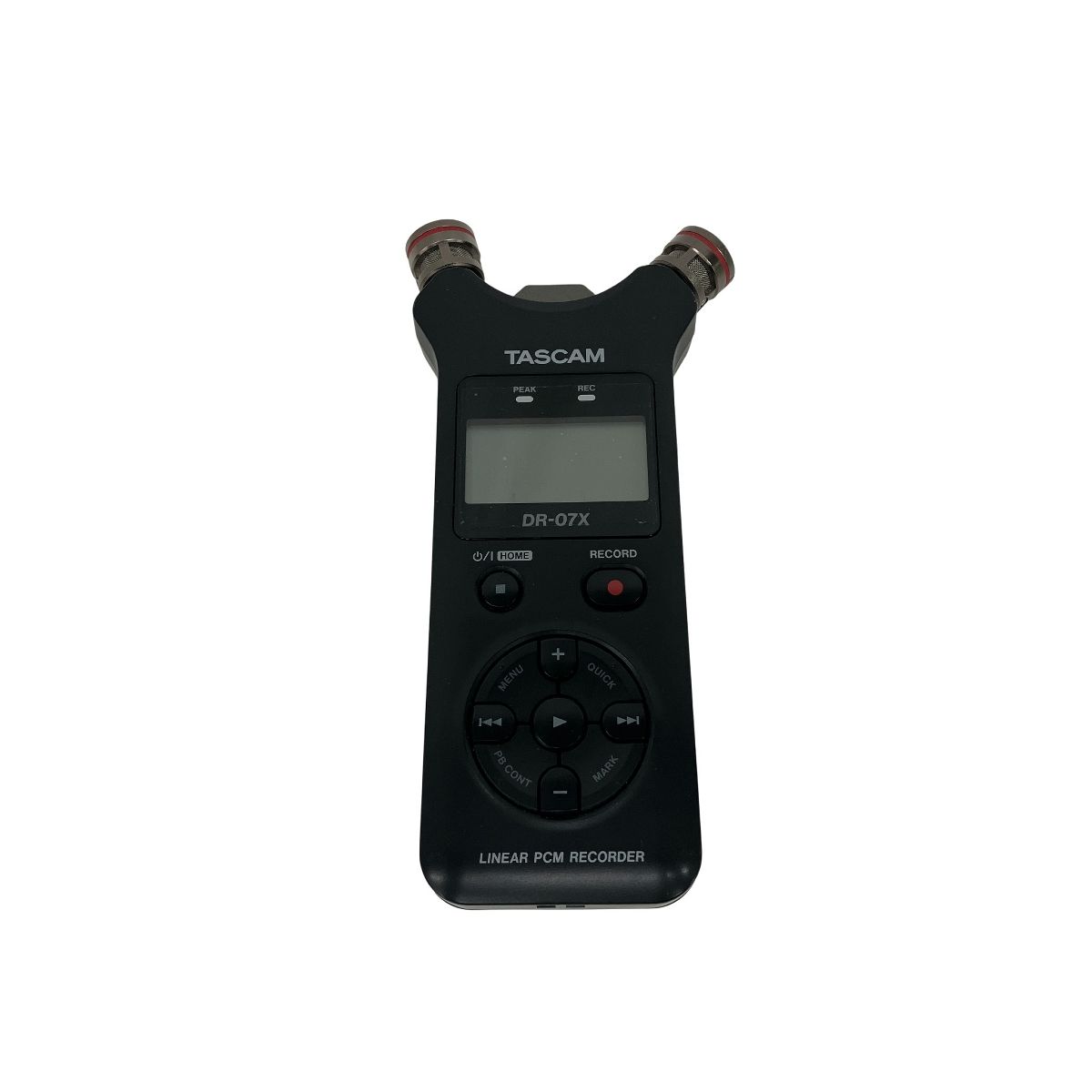 TASCAM DR-07 X 可動式マイク搭載 リニアPCMレコーダー 96 kHz 24 bit ハイレゾ録音対応
