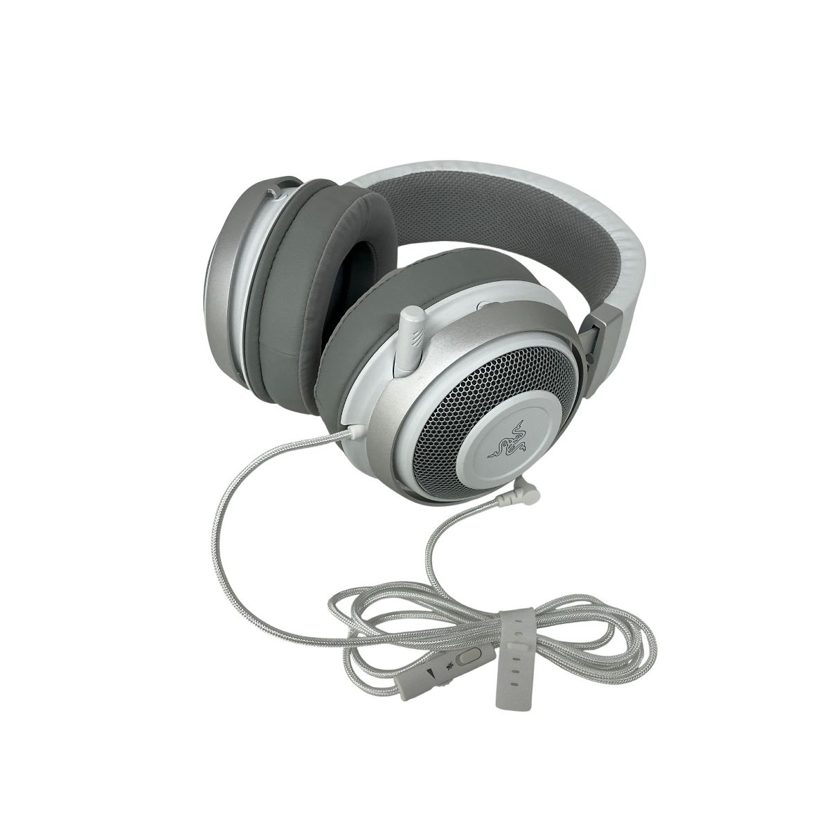 RAZER KRAKEN ゲーミングヘッドセット Mercury White RZ 04- -R 3 M 1