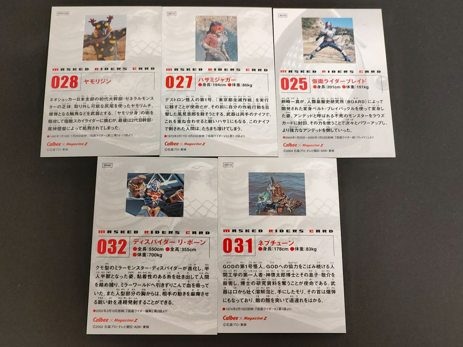 カルビー 仮面ライダーチップスカード まとめ売り 28枚 aca460 仮面ライダーチップスR カルビー × Magazine Z マガジンZ