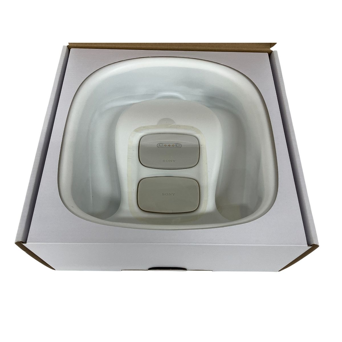 肩掛けスピーカー 音連動バイブレーション