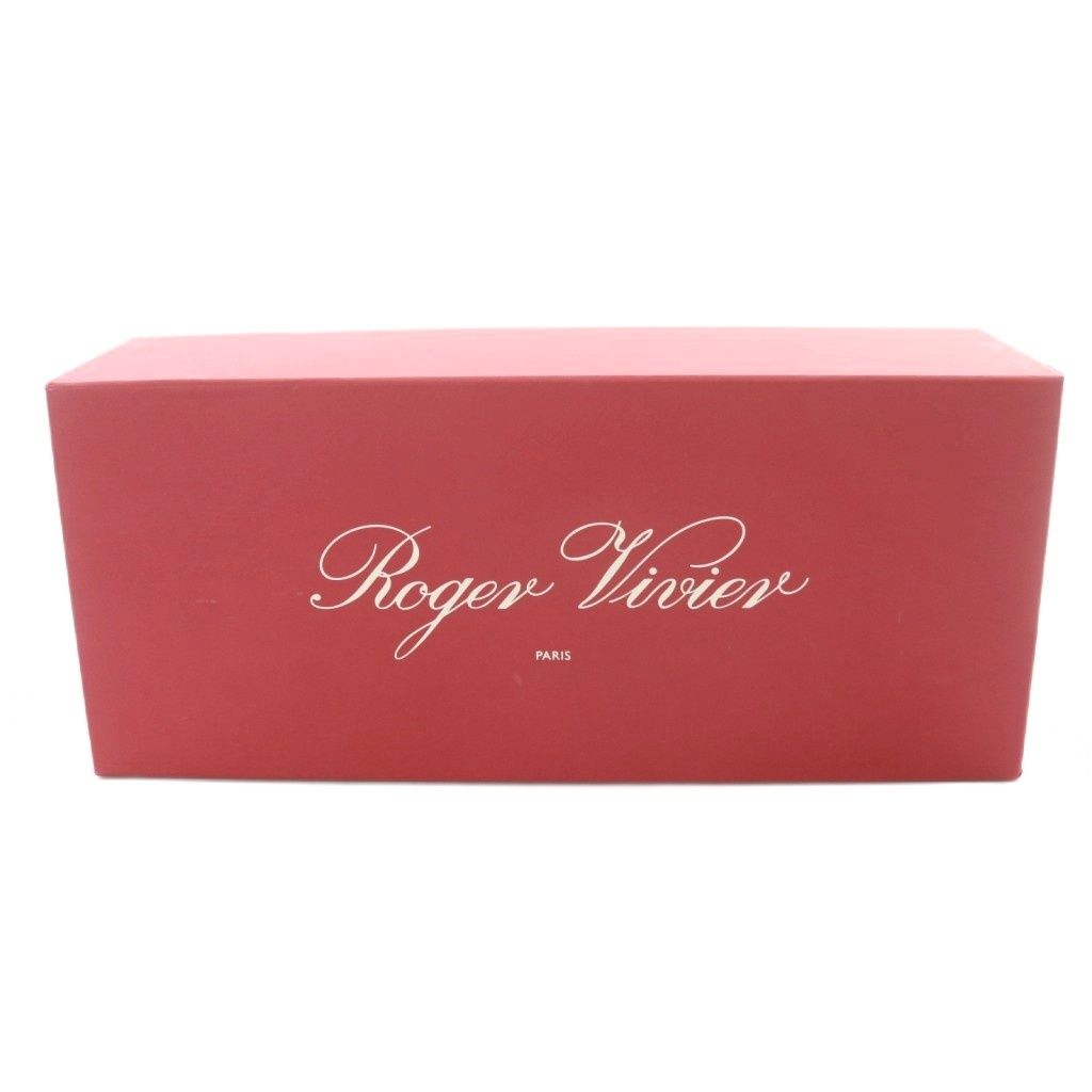 ロジェヴィヴィエ ROGER VIVIER スリッポン 総柄 36 緑 グリーン
