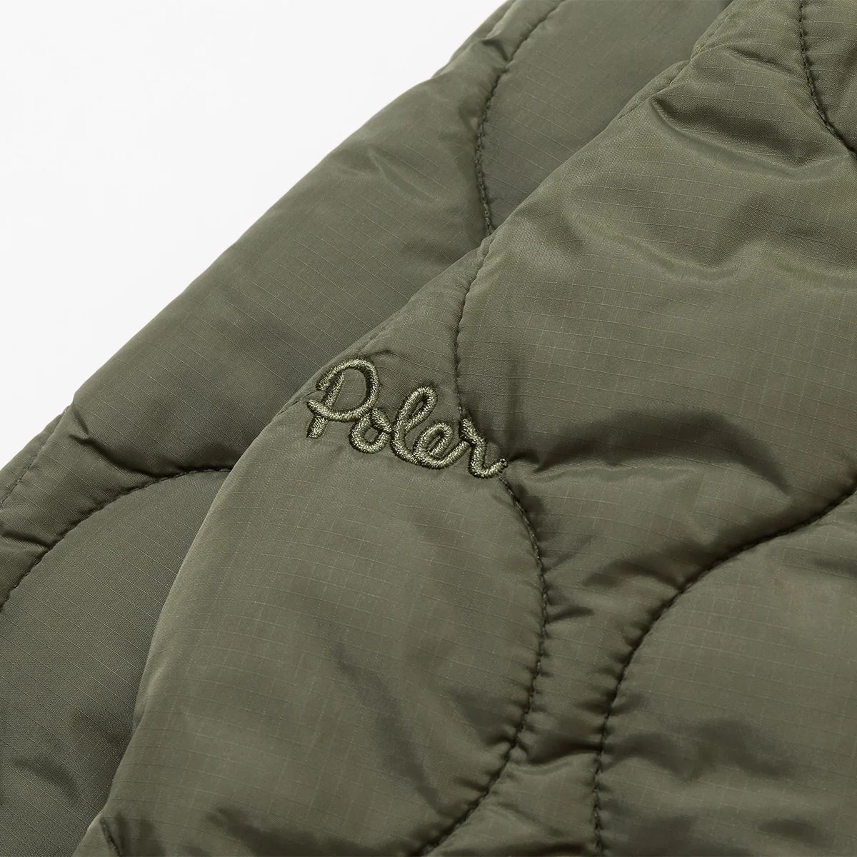 POLER ポーラー MIL QUILT JACKET ミリタリー オリーブ OLIVE 