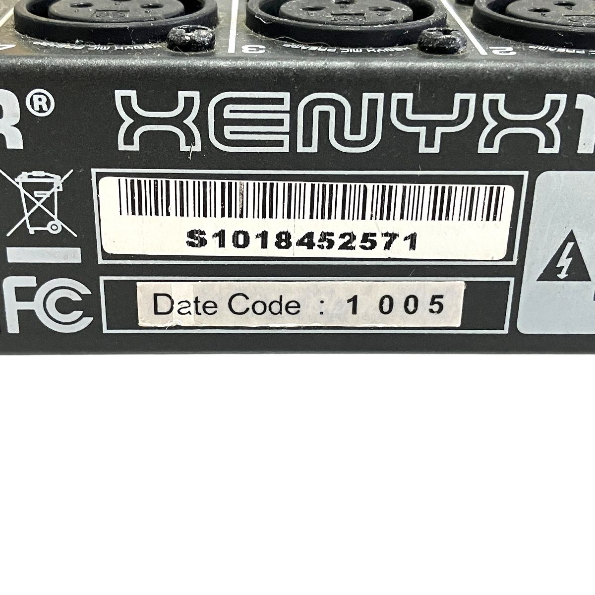 BEHRINGER XENYX 1202FX ミキサー 音響機器 ジャンク T10525462 - メルカリ