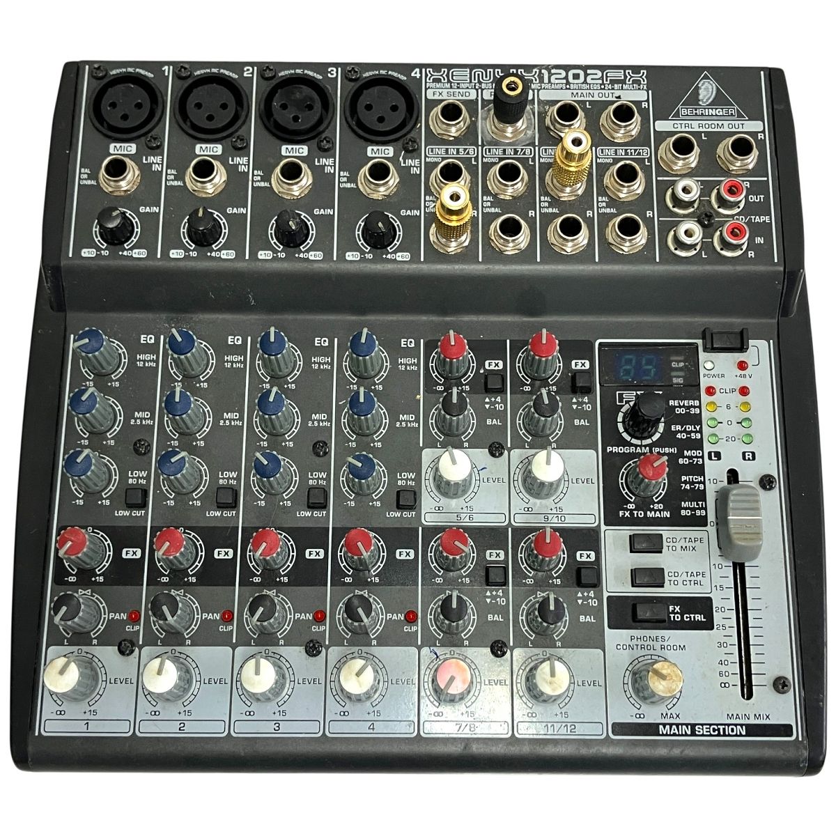 BEHRINGER XENYX 1202FX ミキサー 音響機器 ジャンク T10525462 - メルカリ