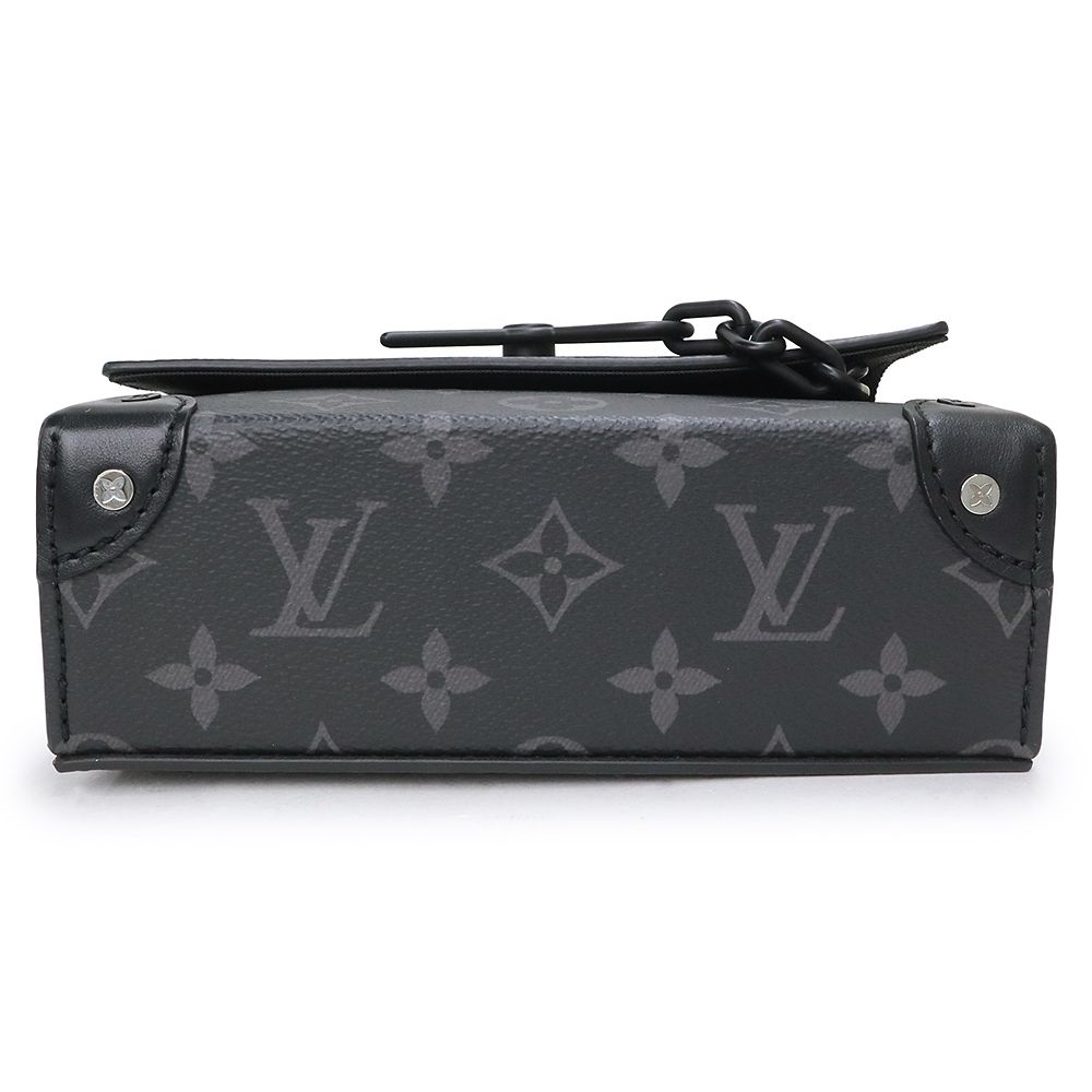 ルイ ヴィトン スティーマー ウェアラブル ウォレット ショルダーバッグ 斜め掛け モノグラム エクリプス ブラック ブラック金具 M 81783 LOUIS VUITTON